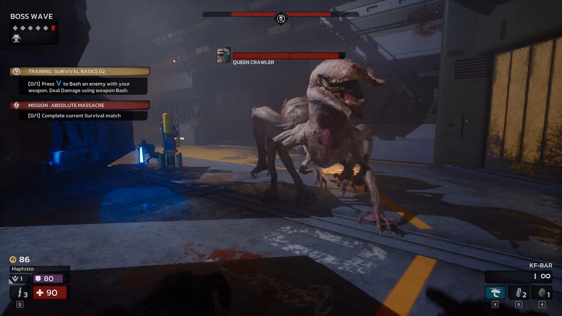 The boss fights are underwhelming (Image via Sportskeeda Gaming || Tripwire Interactive)